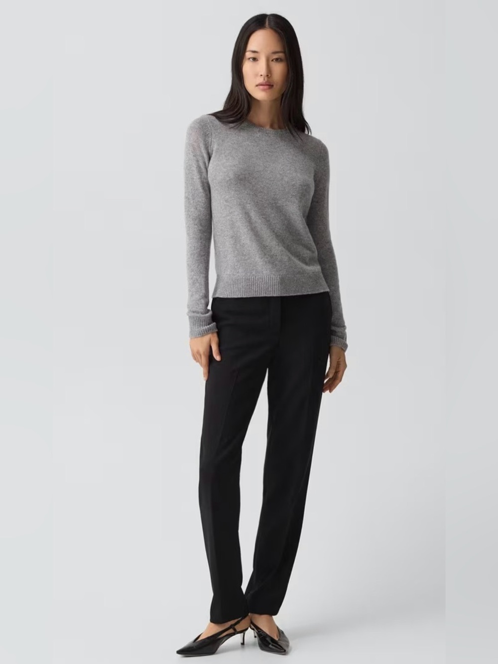 Theory Treeca Pants in Admiral Crepe - Full Length, Size 6